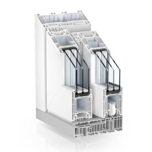 Weiß mit Comfortschwelle