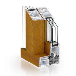 Mittelpartie Golden Oak